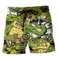 Crocodile Feeling The Vibe Beach Shorts Design View For Summer Events And Coastal Getaways