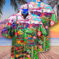 Floral Cactus Flower Hawaiian Shirt With Detailed Graphic For Coastal Vacations Warm Weather Events And Daily Style