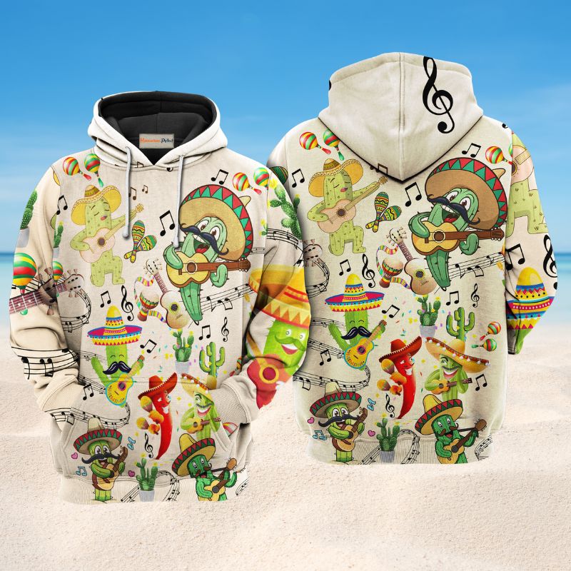Cactus Love Music Hoodie For Concert Days Travel Adventures And Casual Layering