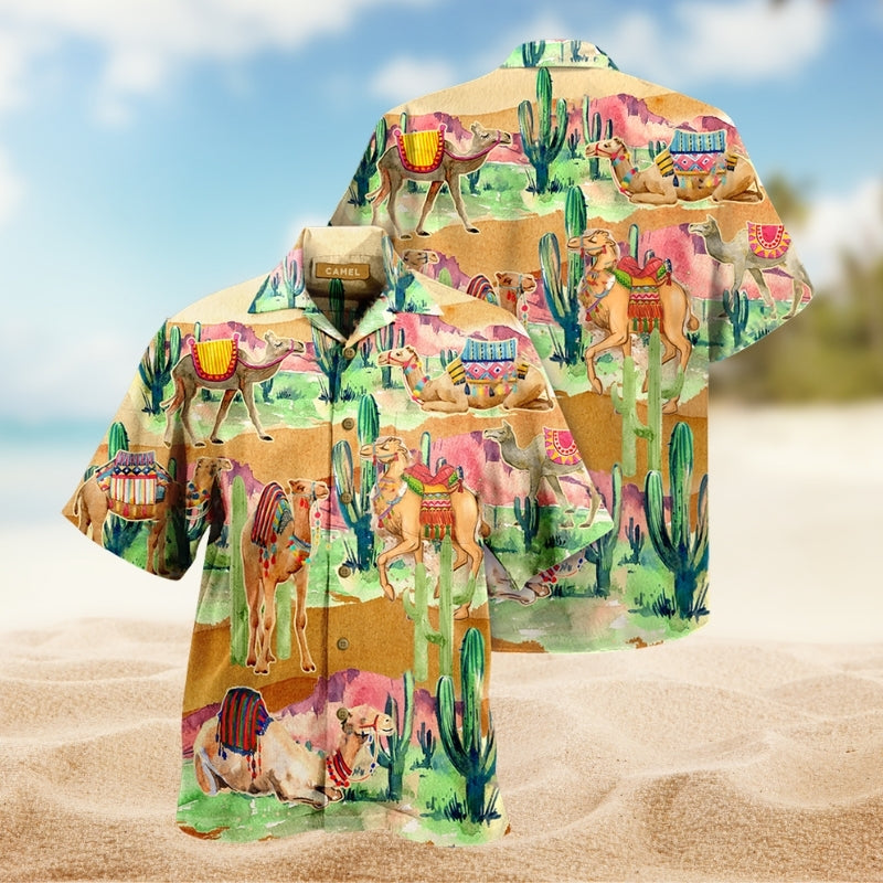 Octopus Creative Pattern Hawaiian Shirt All Over Print Detail For Summer Travel