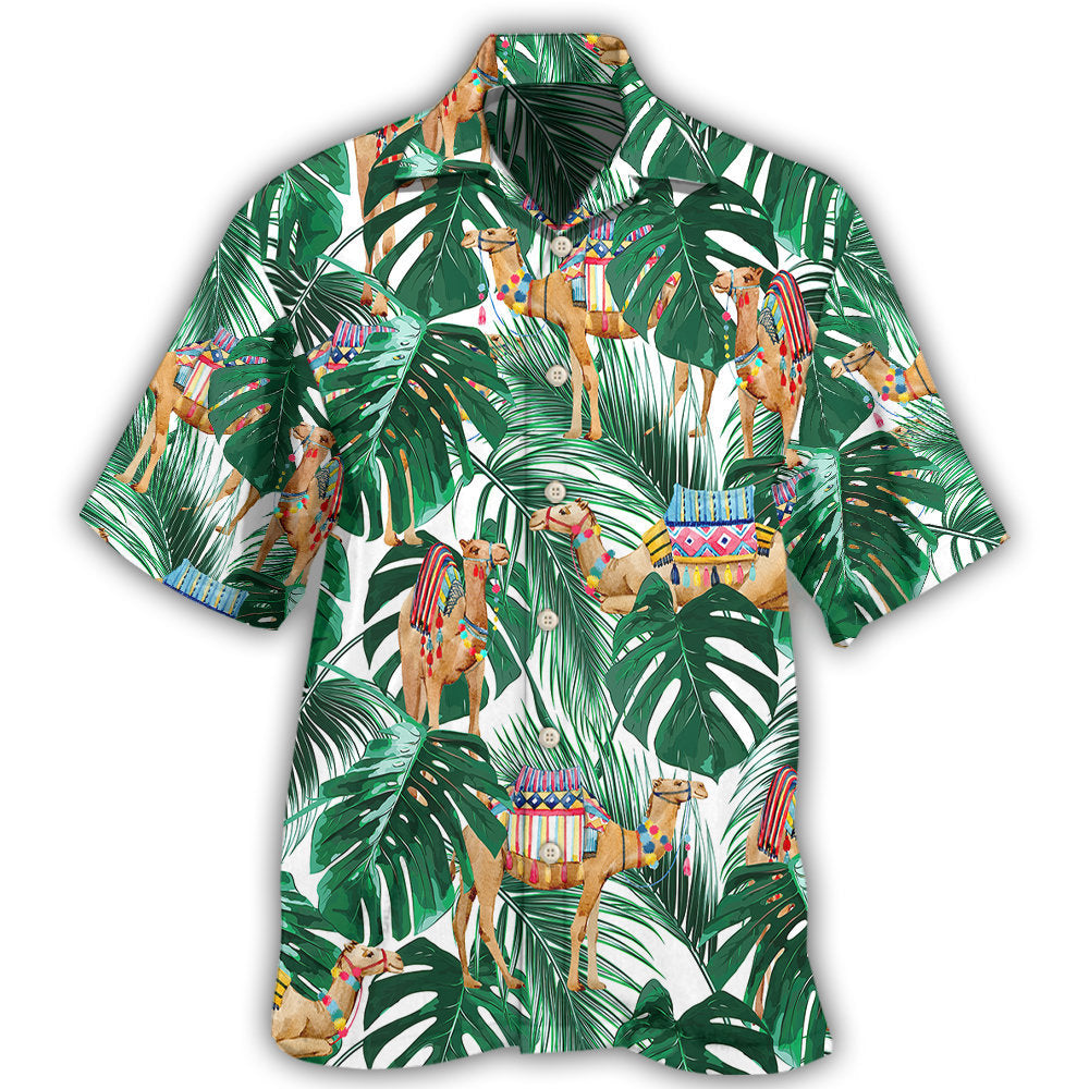 Creative Fly Camel Hawaiian Shirt For Resort Trips, Coastal Parties, And Warm Weather Style