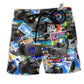 Camera I Like It I Got It Hawaiian Print Beach Shorts For Seaside Travel And Relaxed Summer Wear