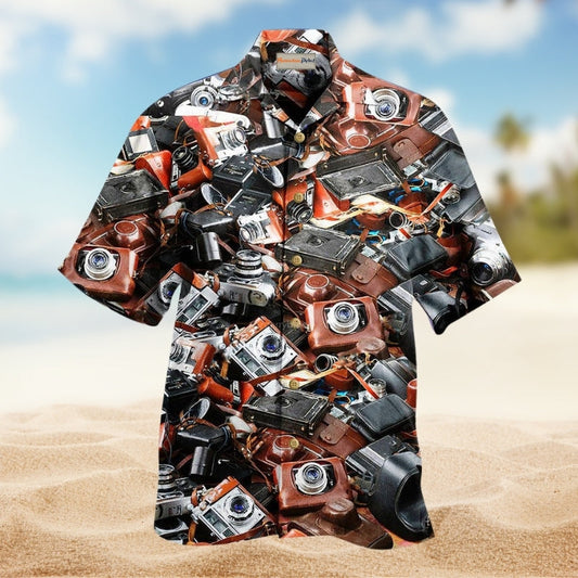 Camping Favorite Buddies Dad Hawaiian Shirt Artwork View For Vacation Style