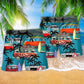 Camping Vanlife Adventure Enjoy Beach Shorts For Poolside Relaxation And Summer Adventures