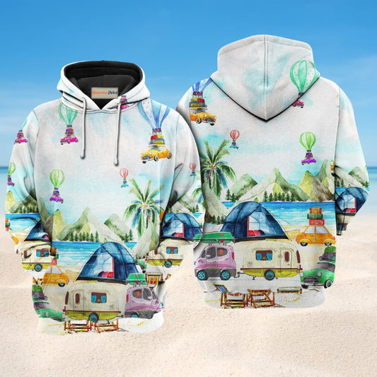 Camping Get High Humor Hoodie For Recreation Events Travel Days And Comfortable Casual Wear