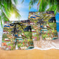 Camping Picnic Time Happy Outdoor Beach Shorts For Sunny Holidays And Comfortable Daily Styling