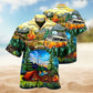 Camping Life Is Best Hawaiian Shirt For Island Getaways Beach Parties And Comfortable Vacation Style