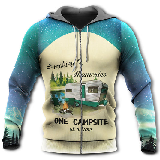 Camping Make Memories Outdoors Hoodie For Active Interests Outdoor Trips And Everyday Style
