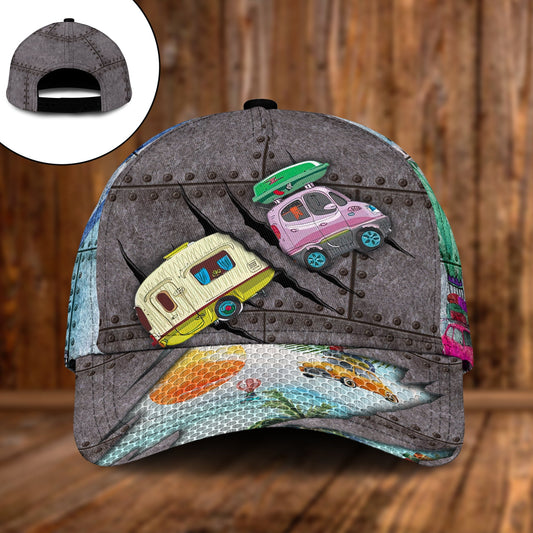 Camping Get High Outdoor Humor Classic Cap For Comfortable Casual Wear Holidays And Outdoor Trips