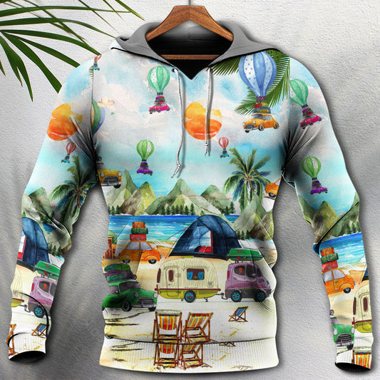 Camping Good Vibes Hoodie For Leisure Events Everyday Wear And Thoughtful Gifts