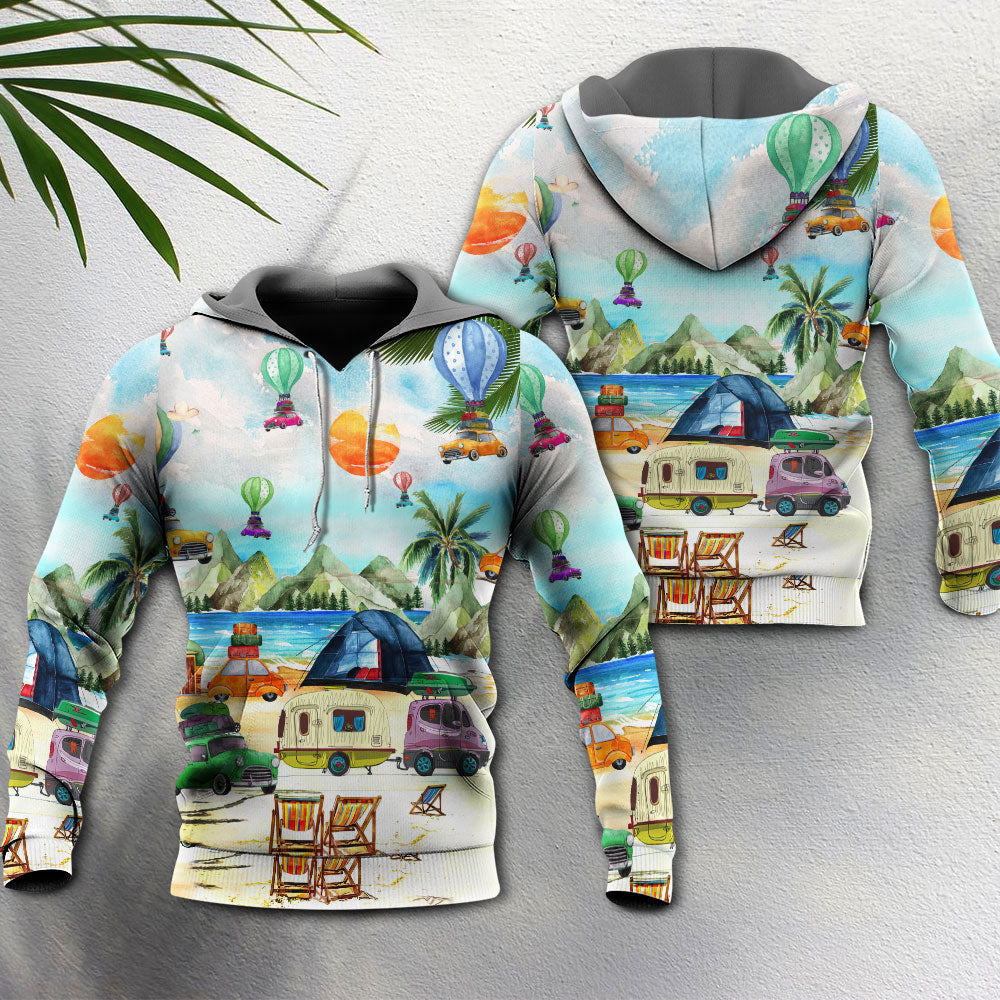 Camping Good Vibes Hoodie For Leisure Events Everyday Wear And Thoughtful Gifts