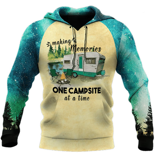 Camping Make Memories Hoodie For Hobby Inspired Style Outdoor Adventures And Comfort