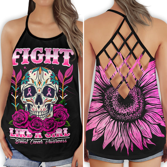 Breast Cancer Strength And Support Strong Support Hollow Tank Top For Community Events And Positive Support