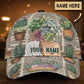 Custom Gardening Personalized Name Classic Cap For Parties Vacations And Relaxed Daily Outfits