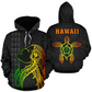 Hula Girl Turtle Hibiscus Hoodie For Ocean Themed Events Holidays And Gift Ideas