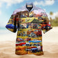 Car Being With The Classic Is A Blessing Hawaiian Shirt For Resort Travel Scenic Drives And Casual Summer Wear
