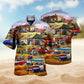 Car Being With The Classic Is A Blessing Hawaiian Shirt For Resort Travel Scenic Drives And Casual Summer Wear