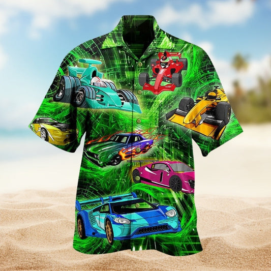 Skull Coffee Hawaiian Shirt Print Closeup For Coastal Travel