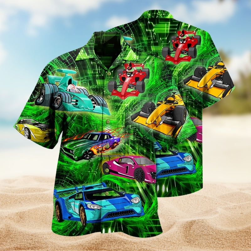 Skull Coffee Hawaiian Shirt Collar And Front View For Island Holidays