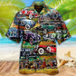 Classic Car Hawaiian Shirt For Beach Vacations Casual Parties And Warm Weather Style And Resort Style