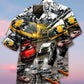 Classic Car Hawaiian Shirt For Warm Weather Adventures Parties And Daily Comfort And Resort Style