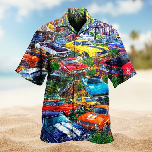 Vintage Gardening Plants Hawaiian Shirt For Tropical Holidays, Outdoor Gatherings, And Everyday Comfort