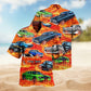 Car Fire Hawaiian Shirt For Island Vacations, Resort Wear, And Relaxed Seasonal Style
