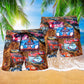 Car Racing Street Racing Beach Shorts Pattern Detail For Seaside Leisure And Comfortable Daily Use