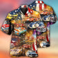 Car Racing Independence Day Hawaiian Shirt For Summer Vacation And Beach Travel