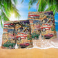 Car Road Trip Beach Shorts Pattern Detail For Sunny Day Adventures And Thoughtful Gift Giving