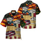 Car American Sunset Custom Hawaiian Shirt Pattern View For Relaxed Warm Weather Outfits