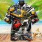 Classic Car Hawaiian Shirt With All Over Print For Warm Weather Adventures Parties And Daily Comfort