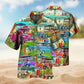 Car Lover All I Need Is A Holiday On The Beach Hawaiian Shirt For Summer Vacation Beach Travel And Relaxed Casual Wear