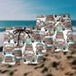 Travel Car And Luggage Adventure Beach Shorts For Coastal Adventures And Relaxed Summer Wear