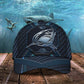 Carbon Shark Ocean Predator Classic Cap For Vacation Style Outdoor Activities And Daily Comfort
