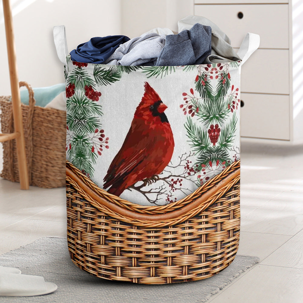 Cardinal Rattan Texture Laundry Basket For Room Home Organizer