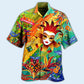 Festive Colorful Carnival Celebration Hawaiian Shirt Creative Print View For Summer Travel