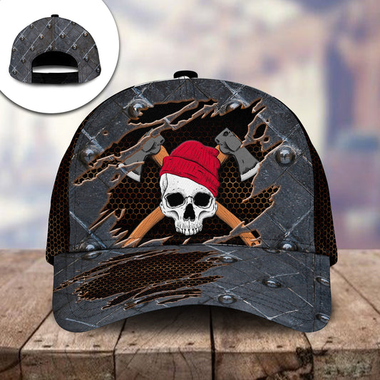 Carpenter Skull Workwear Classic Cap For Casual Gatherings Travel And Thoughtful Gift Giving