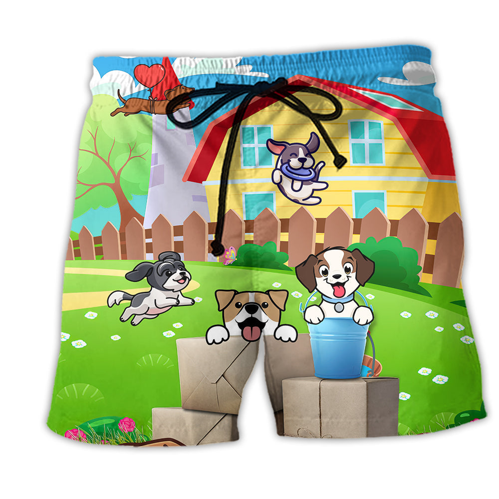Dog Beach Shorts For Warm Weather Outings And Travel Ready Comfort