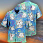 Cat Hawaiian Shirt For Resort Getaways And Comfortable Summer Activities