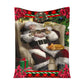 Cat All I Want For Christmas Is A Nap Flannel Blanket For Cozy Bedroom Sofa Decor