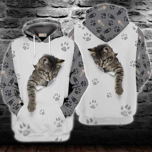 Cat Baby Soul Hoodie For Wildlife Themes Travel Days And Comfortable Casual Style