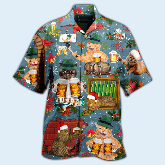 Funny Vintage Beer Humor Hawaiian Shirt For Summer Events And Casual Outdoor Wear