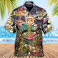 Fantasy Dragon Magic Hawaiian Shirt Detailed Pattern View For Beach Days