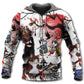 Japanese Red Cat Hoodie For Cultural Expression Daily Style And Comfortable Outfits