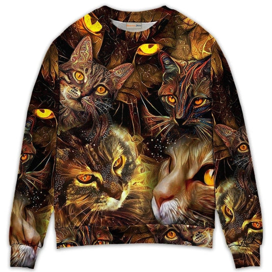 Cat Lightning Sweater For Casual Wear Travel Parties And Comfortable Seasonal Style