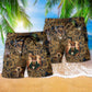 Cat Machine Old Beach Shorts Design Detail For Nature Inspired Coastal Travel