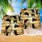 Cat Music Lover Playful Beach Shorts For Summer Vacation And Coastal Travel