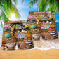 Cat Yarn Play Cute Beach Shorts Pattern Detail For Cruise Vacations And Bright Summer Outfits