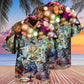 Cat New Years Party Cats Hawaiian Shirt For Resort Getaways And Comfortable Summer Activities